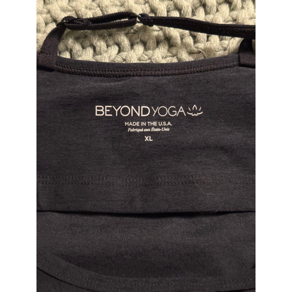 Beyond Yoga Spacedye Out Of Pocket Tank Black Size XL EUC - Picture 8 of 10